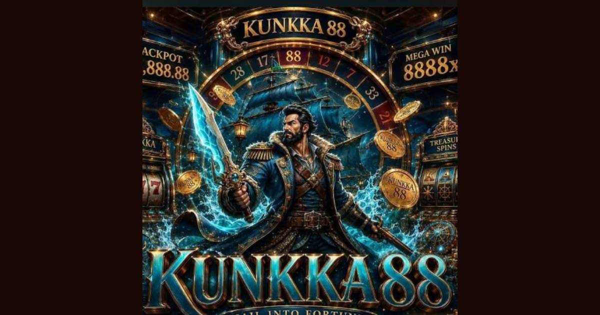 Kunkka88 Casino mobile gaming lobby with slots and live games